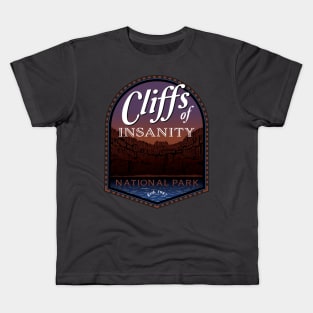 The Cliffs of Insanity Kids T-Shirt